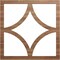 Ekena Millwork Statesman Wood Fretwork Pierced Ceiling Medallion, Walnut, 32"OD x 20 1/2"ID x 3/8"T CMWP32X32X0375STWA - alternate 1